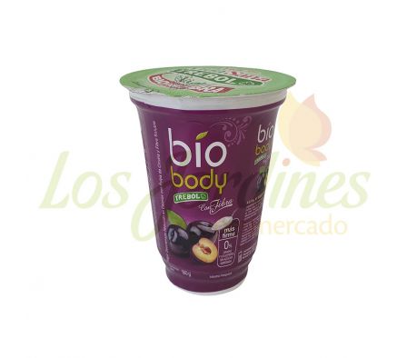 YOGHURT BIO FIBRA CIRUELA TREBOL 180 GRS
