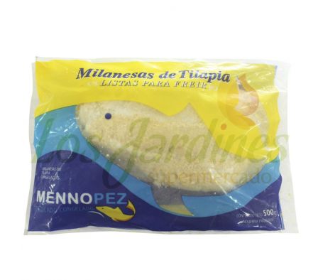 MILANESAS DE TILAPIA MENNOPEZ 500 GRS.