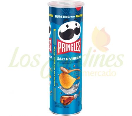 PAPAS FRITAS PRINGLES SALT & VINEGAR 158G