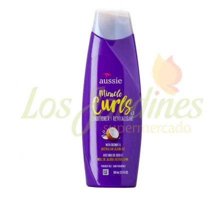 ACONDICIONADOR AUSSIE MIRACLE CURLS 355ML