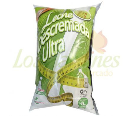 LECHE DESCREMADA ULTRA TREBOL 1 LT