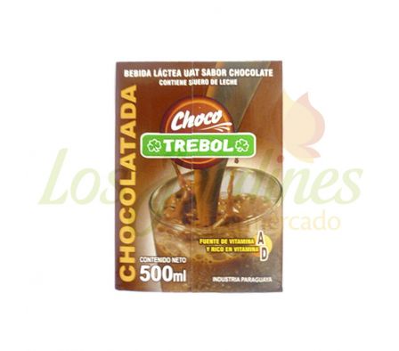 CHOCOLATADA TREBOL UAT 1/2 LT  SQUARE