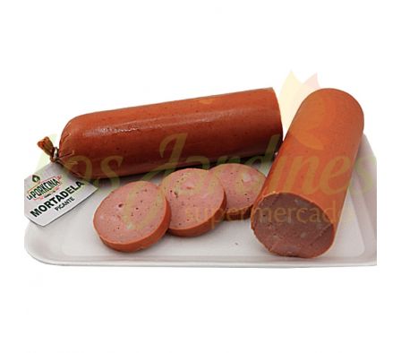 MORTADELA EN TRIPA FINA C/PICANTE LA PORKCINA x K