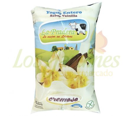YOGURT LA PRADERA SACHET VAINILLA 1 LT