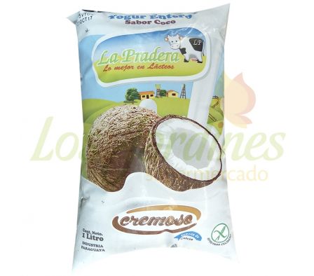 YOGURT LA PRADERA SACHET COCO 1 LT
