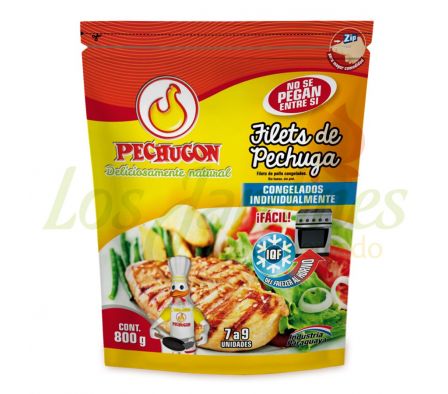 FILETES CONGELADOS PECHUGON IQF 800 GR REF.8335