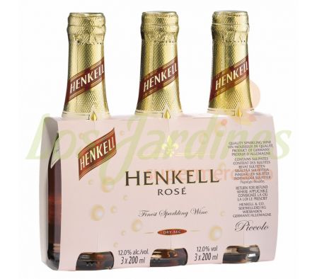 VINO ESPUMANTE HENKELL DRY SEC PICOLO ROSE X 3