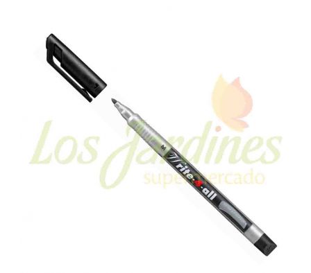 MARCADOR PERMANENTE WRITE-4-ALL M NEGRO 146