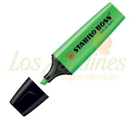 MARCADOR STABILO BOSS VERDE