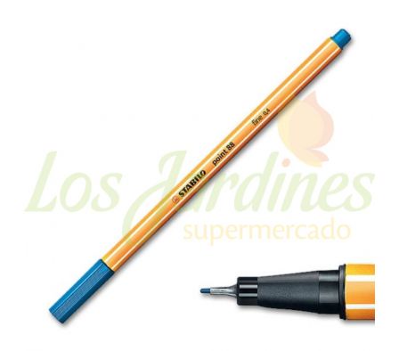 MARCADOR STABILO POINT AZUL MEDIO 0,4 MM 88/32