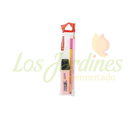 KIT PASTEL ROSA (LAPIZ+POINT 88+BOSS)