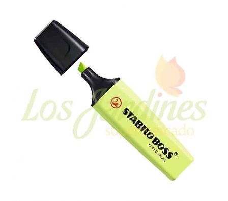 RESALTADOR STABILO BOSS PASTEL PIZCA DE LIMA 70/13