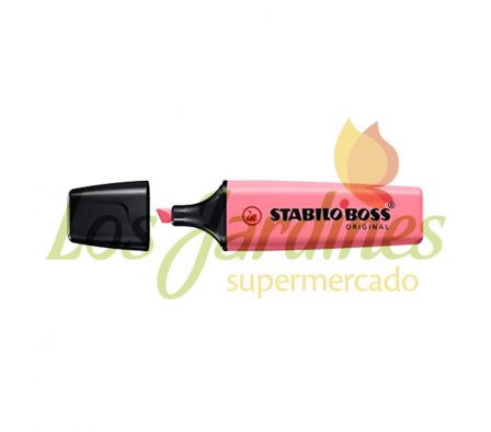 RESALTADOR STABILO BOSS PASTEL FLOR DE CEREZO ROSA