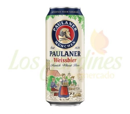 CERVEZA PAULANER WEISSBIERM 500ML