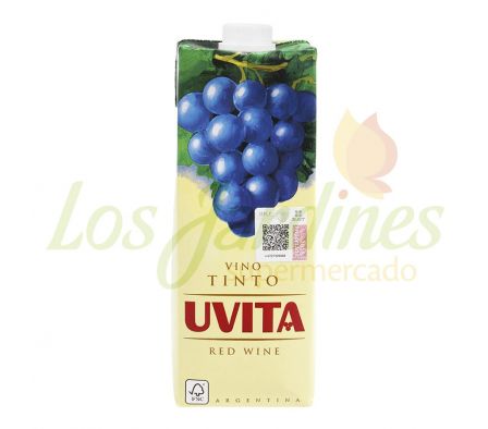 VINO TINTO TETRA UVITA 1LT.-