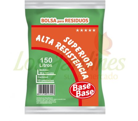 BOLSA P/ RESIDUO BASE BASE ALTA RESISTENCIA 150 L