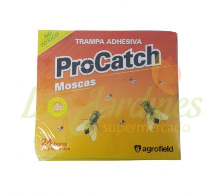 TRAMPA P/MOSCAS PROCATCH F-101 CARTON X 5 UNID.