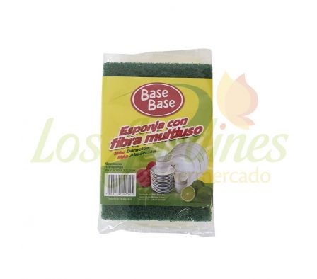 ESPONJA BB C/ FIBRA ABRASIVA