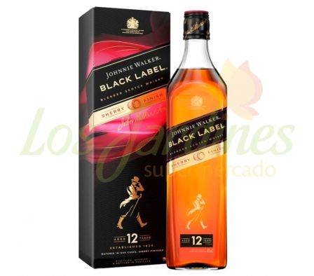 WHISKY JOHNNIE WALKER BLACK SHERRY FINISH 1 L.