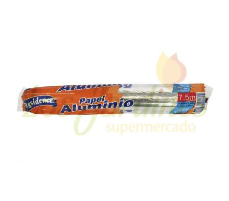 PAPEL ALUMINIO RESIDENCE 30x7,5M - CAJA C/25
