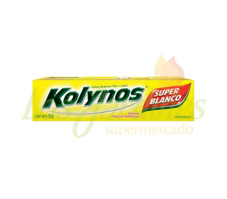 CREMA DENTAL SUPER BLANCO KOLYNOS 50 GRS.