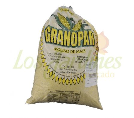 HARINA DE MAIZ X KG GRANOPAR.