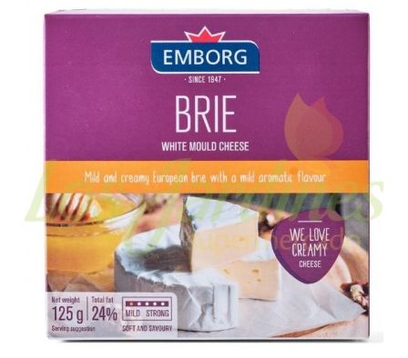 QUESO BRIE EMBORG 125G