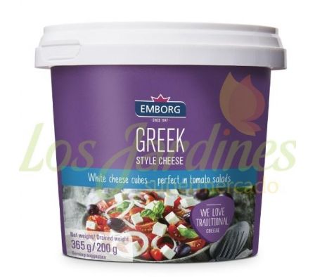 QUESO GRIEGO EMBORG EN SALMUERA 200G