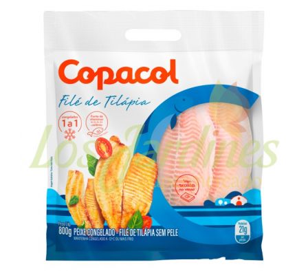 FILETE D/TILAPIA COPACOL IQF x 800GR