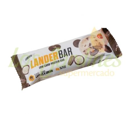 BARRITA LANDERFIT SABOR COOKIES&CREAM LOW CARB 45
