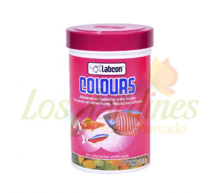 ALIMENTO PARA PECES LABCON COLOURS 50G