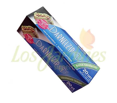 BOLSAS DARNELZIP SANDWICH BAGS 20UN (24UN X CJ)