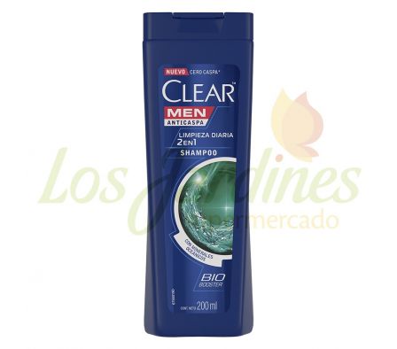 SHAMPOO CLEAR 2 EN 1 DUAL EFFECT 200ML