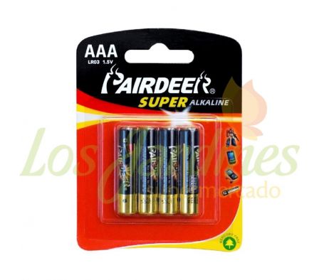 PILA SUPER ALK. AAA LL4P3 BLISTER C/4UND