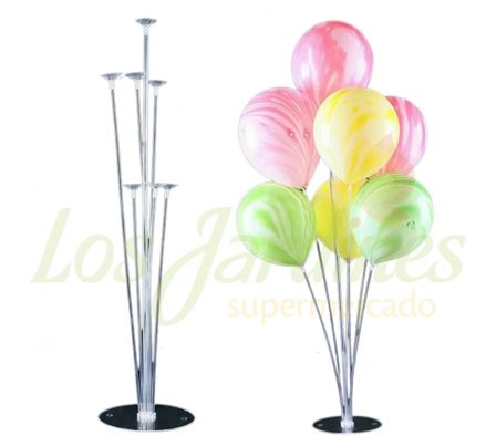 SOPORTE PARA GLOBOS CON BASE 7UN
