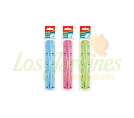 REGLA KEYROAD FLEXIBLE 20CM