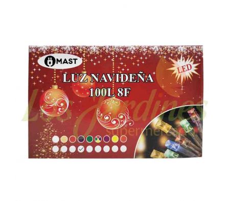 LUZ NAVIDEÑA 100 L LED 5M AZUL
