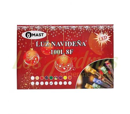 LUZ NAVIDEÑA 100L LED 5M VERDE