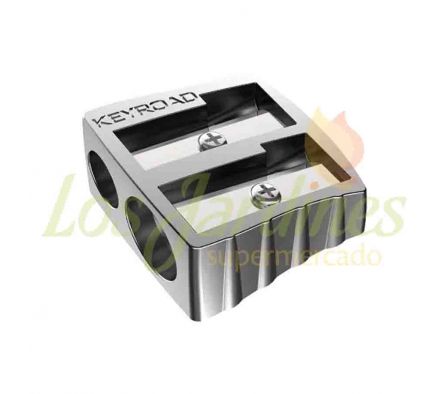 SACAPUNTA D/METAL DOBLE HUECO KEYROAD