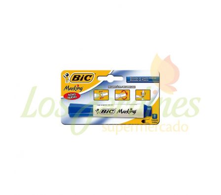 MARCADOR DE PIZARRA BIC AZUL BLISTER X UN