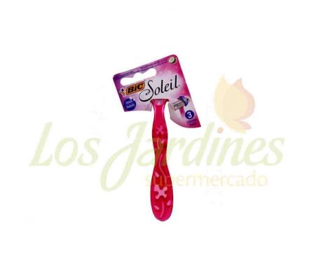 BARBEADOR BIC SOLEIL ROSA 3H x 12
