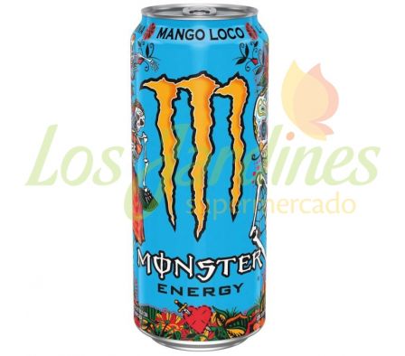 ENERGIZANTE MONSTER ENERGY MANGO LOCO 473 ML