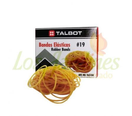 BANDAS ELASTICAS TALBOT AMBAR 85GR REF.T65104