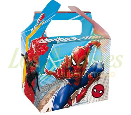 CAJA PARA DULCES SPIDERMAN 6U