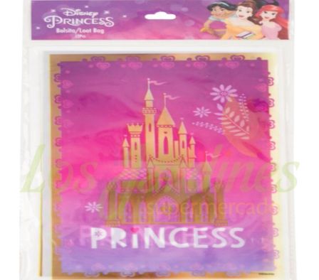 BOLSA PARA DULCES PRINCESAS 12U