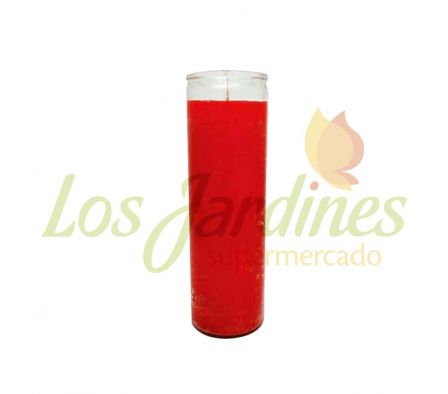 VELA 7 DIAS ROJA MAGIC LIGTH