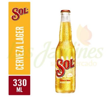 CERVEZA SOL LN BOTELLITA 330 CC