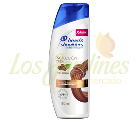 SHAMPOO PROTECCION CAIDA H&S 180 ML