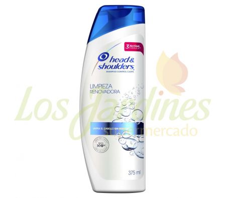 SHAMPOO LIMPIEZA RENOVADORA H&S 375 ML