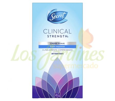 DESODORANTE CLINICAL SS FRESH RESPONSE SECRET 45
